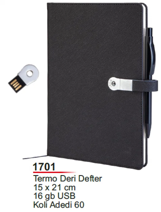 Usb Termo Deri Defter