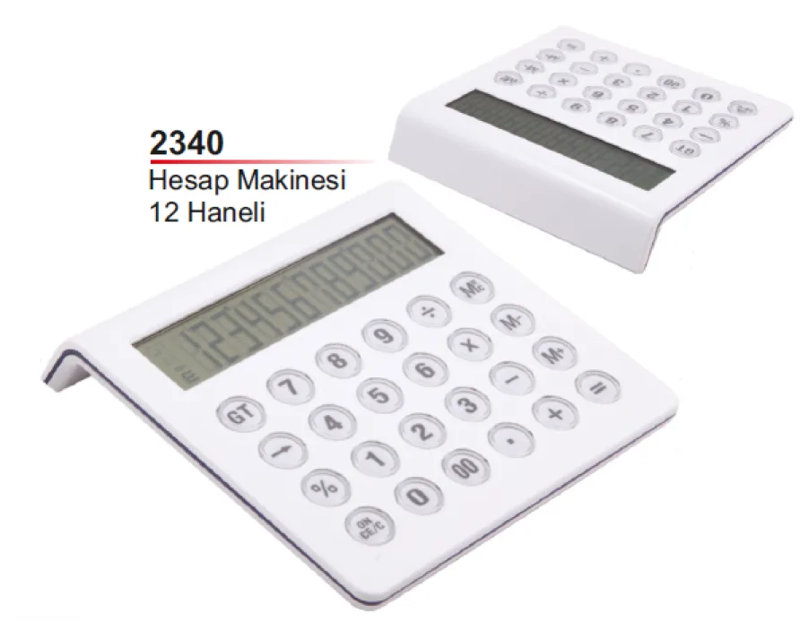 12 Haneli Hesap Makinesi