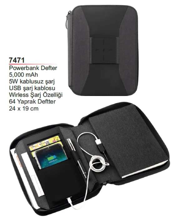 5000 mAh Powerbank Organizer