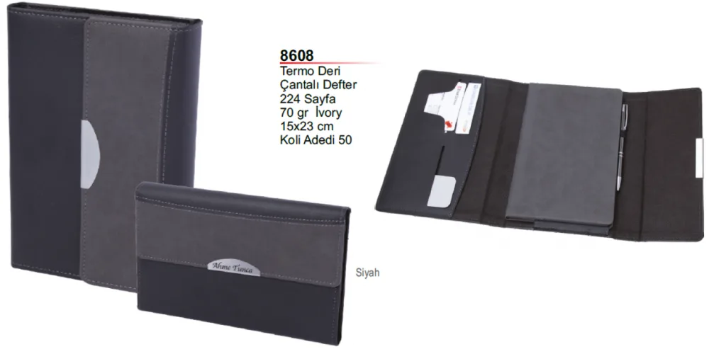 Termo Deri Çantalı Defter