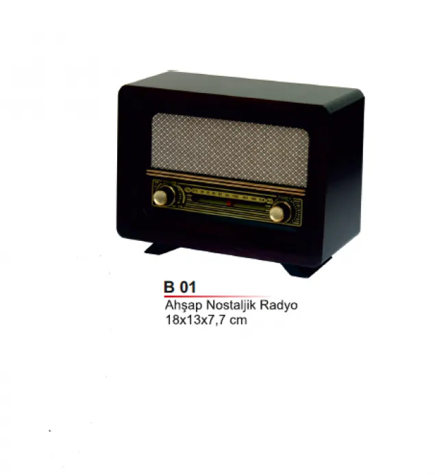 Ahşap Nostaljik Radyo
