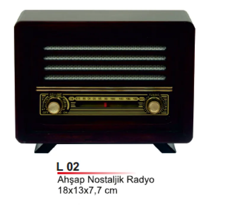 Ahşap Nostaljik Radyo